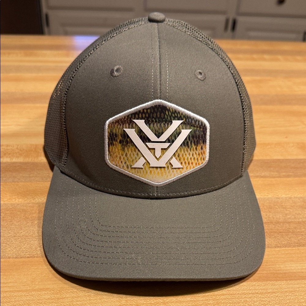Gray Vortex Cap with Logo Patch - image 1